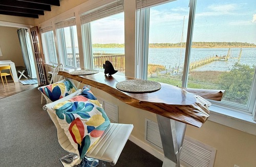 Onemo House | Fresh upgrades, same amazing waterfront view! Private dock, fun & spacious home.