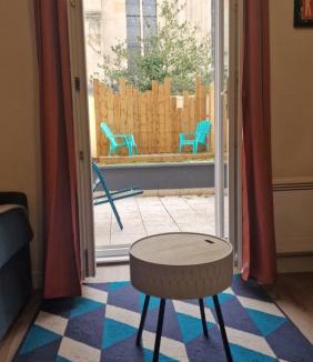 Haussonville-Blandan-Mon Desert-Saurupt Apartment | FRIDA T2 avec sa terrasse By UnSejourANancy Fr