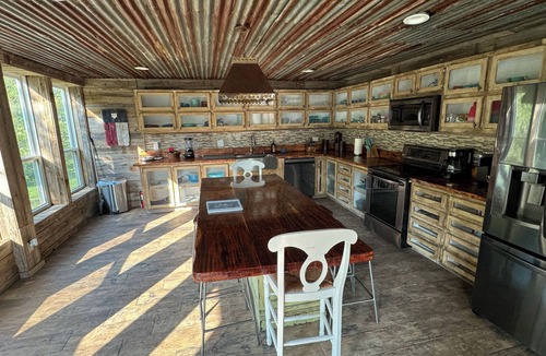 Leakey House | Frio River Paradise, Park Like River frontage, Pets Welcome, Fenced Yard!