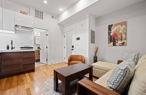 Fenway–Kenmore Apartment | Front Row City Views: 1BR Suite with King Bed | Suite 3