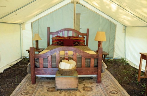 Saddlestring House | Frontier Wall Tent, The Rustic Frontier Wall Tent
