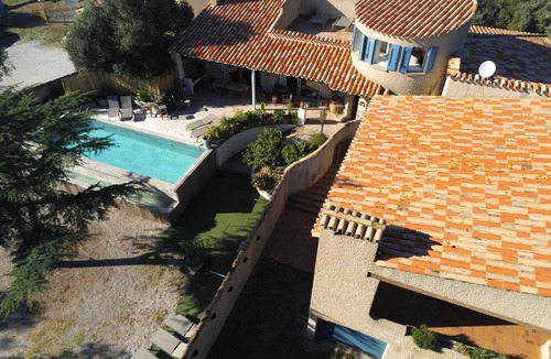 Frontignan Villa | Frontignan - Mas au milieu des Vignes - piscine