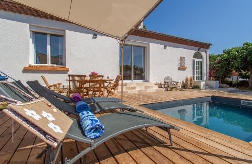 La Peyrade Villa | Frontignan, villa Azzura, piscine