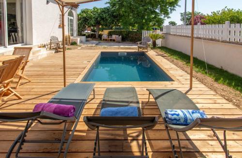 La Peyrade Villa | Frontignan, villa Azzura, piscine