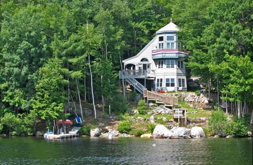 Standish House | Frye Island Outstanding Waterfront Property
