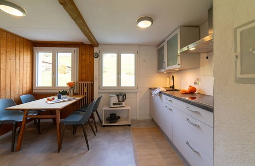 Wildhaus-Alt St. Johann Apartment | Füchsle holiday flat with mountain views in Wildhaus