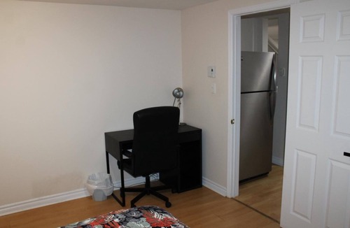 Sainte-Dorothee House | Full furnished basement 1 bedroom in unit laundry basement available in laval