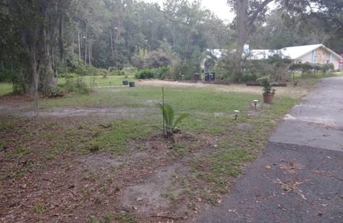 Graham RV Rental | Full hook up RV Trailer site on private 1 acre Conveniently located