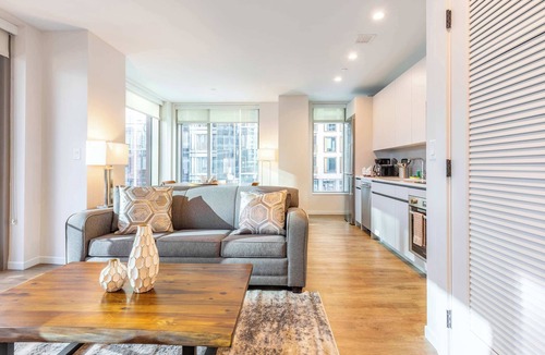 Seaport District Apartment | Full Private Apt Downtown Seaport with Pool