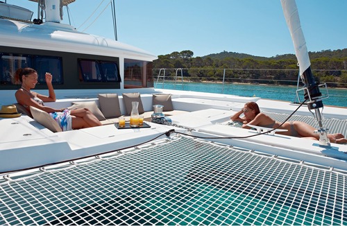 Businci Boat Rental | Fully Crewed Luxury Catamaran on a Lagoon 560 in Croatia