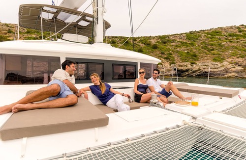 Businci Boat Rental | Fully Crewed Luxury Catamaran on a Lagoon 560 in Croatia