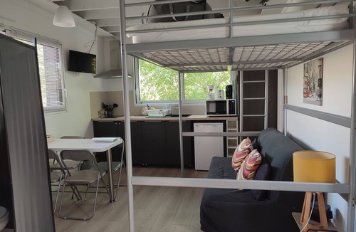 Chavagnes-en-Paillers Apartment | Fully-equipped 1 room furnished studio without partitions