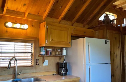 Alto Cabin | Fully equipped cabin for a weekend getaway with propane grill and hot tub
