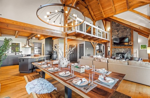 Chestnut Springs Ski Chalet | Fully Loaded 8BR in Wintergreen! Sleeps 23