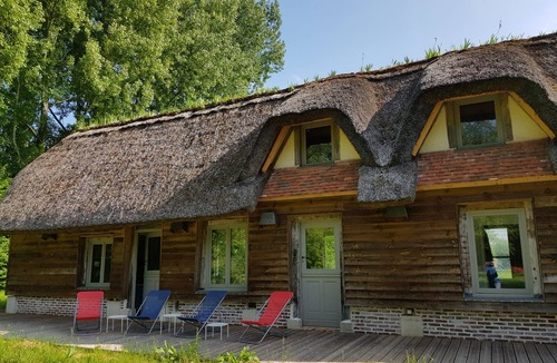 Barneville-la-Bertran Cottage | Fully renovated thatched cottage between Honfleur and the golf course