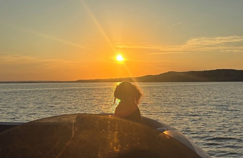 Lake Andes RV Rental | Fully set-up camper just steps away from the beautiful Missouri River.