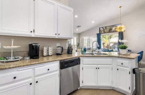 North Las Vegas House | Fun 5BD Home w/Gated Pool, Billiard Room, Games!