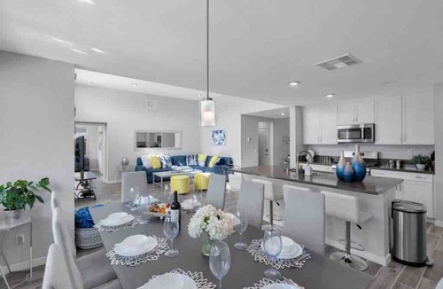 Desert Hot Springs House | Fun gameroom,big yard,pool+spa,fire pit