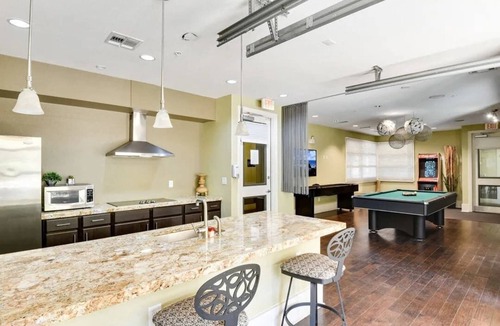 Greater South River City Apartment | Fun SoCo 1BR King Suite w/GymPickleballLaundry