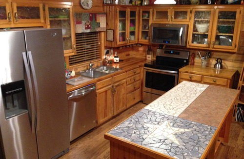 Whispering Hills Cabin | Fun Time Is Now! Lakefront Log Cabin, Dock, Fire Pit, Fish, Swim, Views, Relax +