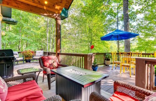 Sylva House | Fun w/Family! Mtn-View Cabin w/Deck in Sylva