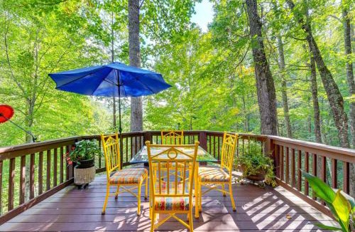 Sylva House | Fun w/Family! Mtn-View Cabin w/Deck in Sylva