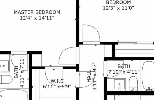 Burbank Apartment | Furnished 2BR in Burbank + Parking
