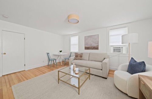 High Street Hill Apartment | Furnished Loft-Style Apartment in Brookline