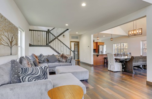 Rowland House | Furnished Outdoor Space: Retreat in Lackawaxen!