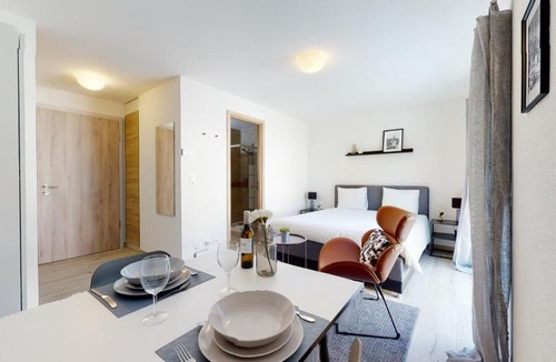 Aigle Apartment | Furnished Studio #307 - Swiss Resort Aigle