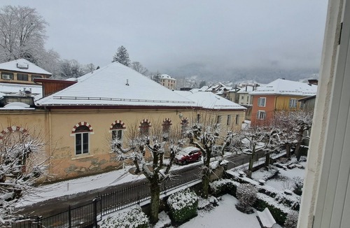 Allevard Apartment | Furnished Studio Opposite the Thermal Baths with Wi-Fi