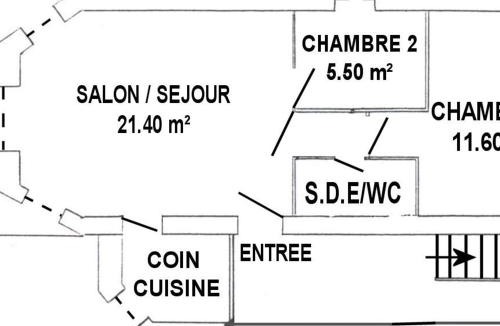 Tharon-Plage House | Gîte à Tharon: 2 chambres, terrasse, parking, proche mer - FR-1-306-1026