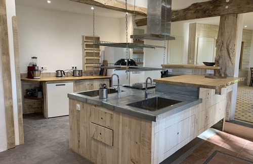 L'Isle-Bouzon House | Gîte 15 persons Cabanes de Fallot - swimming pool