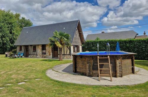 Fatouville-Grestain Cottage | Gîte 2 Personnes Proche de Honfleur Avec Piscine
