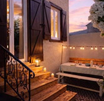 Monein Villa | Gîte 4 étoiles Atout France,4 chambres, extérieur, Béarn Pyrénées