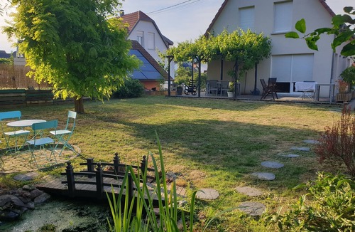 Mutzig House | Gîte Alsace Maison Avec Jardin Proche Strasbourg