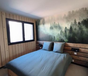 Azerailles House | Gîte chez Julia cosy en bois avec son jardin