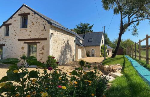 Le Vieil-Bauge House | Gîte confortable à la campagne, 2 chambres, vue dégagée - FR-1-622-118