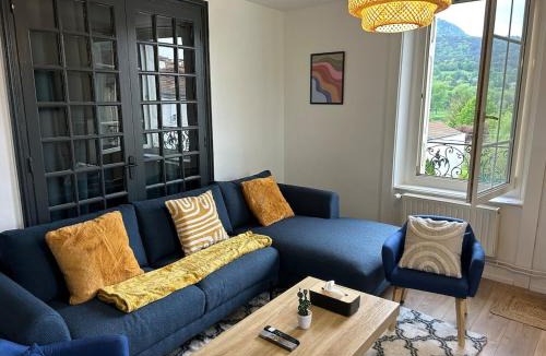 Retournac Apartment | Gîte Cosy - 90m2 - T4 - Climatisé - Tout équipé