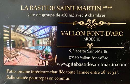 Vallon-Pont-d'Arc House | Gîte de groupe 19p-9ch OU 3 gîtes indépendants 6p-3ch - PATIO et PISCINE INTERIEURE CHAUFFEE TOUTE L'ANNEE