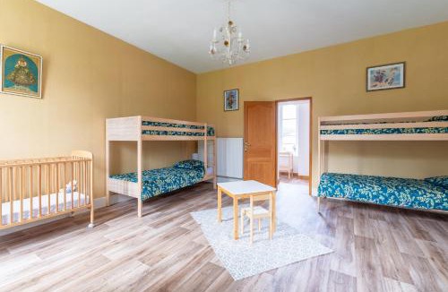 Rollainville Bed & Breakfast | Gîte de l'Abbaye chambre triple