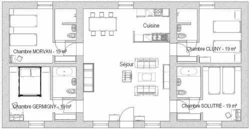 Bourbon-Lancy House | Gîte des Grands Narreaux