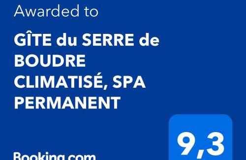 Buisson Apartment | GÎTE du SERRE de BOUDRE CLIMATISÉ, SPA PERMANENT