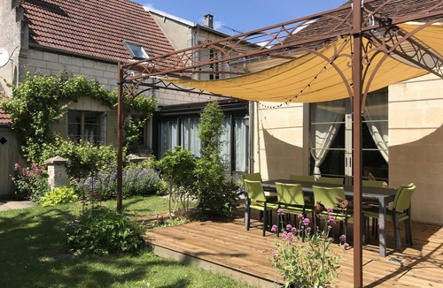 Coucy-le-Chateau-Auffrique House | Gîte 8 personnes. SPA en option