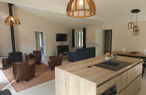 Saint-Quentin-en-Tourmont House | Gîte Prestige au Cœur De La Baie De Somme Avec Sauna Infra Rouge, Poêle à Bois