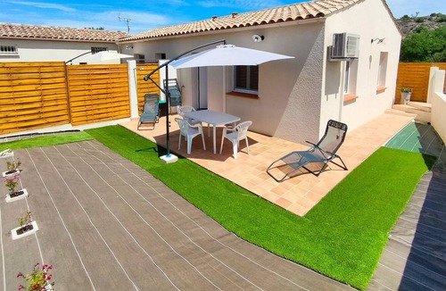 Leuc House | Gîte François 33 m² Pour 3 Pers. à 15 mn de la Cité de Carcassonne