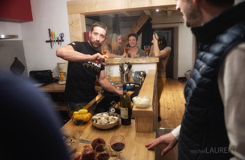 Saulxures-sur-Moselotte House | Gîte la Retorderie: 11 people + 2 babies, sauna, catamaran net, cabin, fireplace
