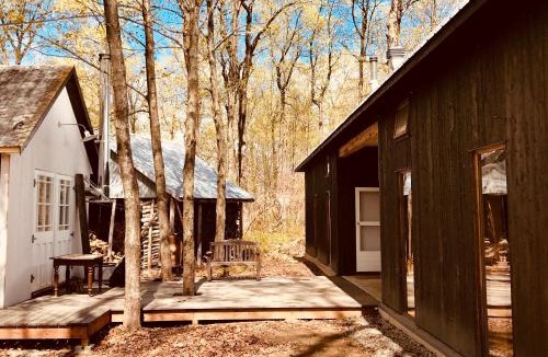 Saint-Casimir Bed & Breakfast | Gîte Larguer les Samares dans une cabane à sucre