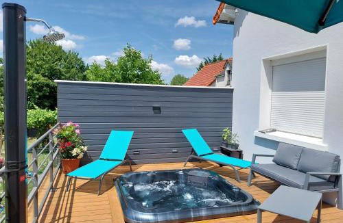Saint-Nicolas-de-Redon House | Gîte Le Berceau du Marin 4 chambres terrasse & spa Redon centre 300m