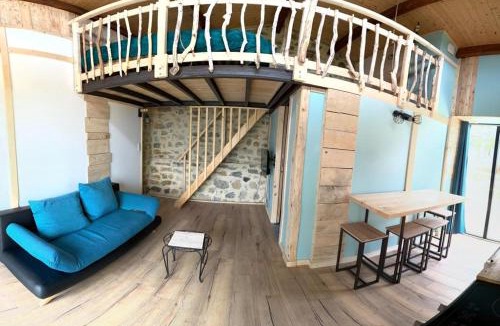 Saint-Alban-sous-Sampzon House | Gîte Le Cocon Mas Les Teyssiers Private Jacuzzi